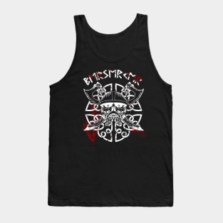 Bloody Warrior Viking Skull, norse Tank Top